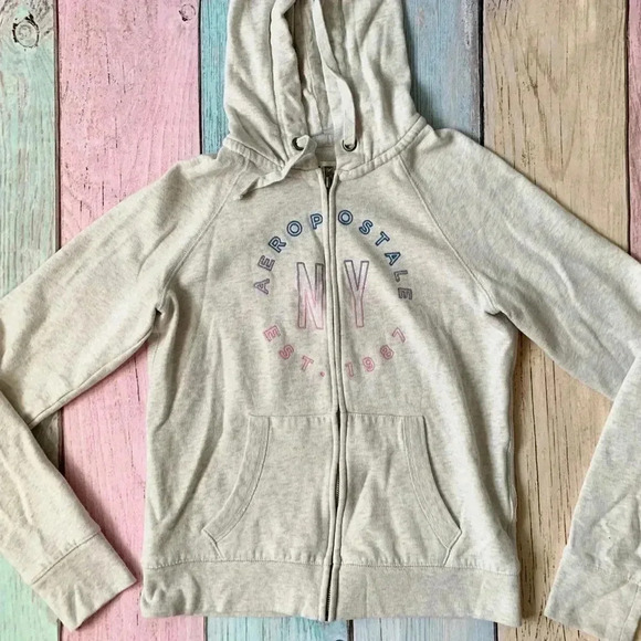 Aeropostale zip up hoodie - Picture 2 of 8
